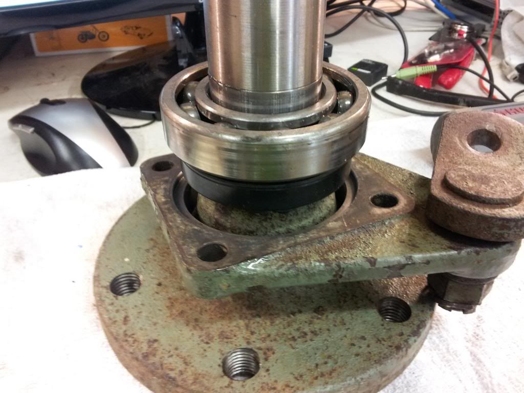 Leaking axle seal in 1601D what's involved in replacement My